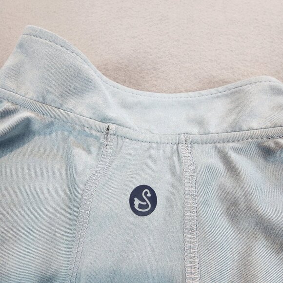 Swannies Golf NEW Women's Quinn Polo‎ Ski Heather Embroidered Arm Logo sz XL - Picture 14 of 15